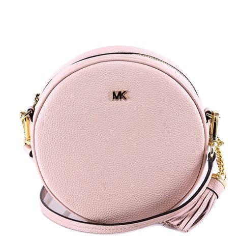 michael kors canteen crossbody soft pink|michael kors pink crossbody bags.